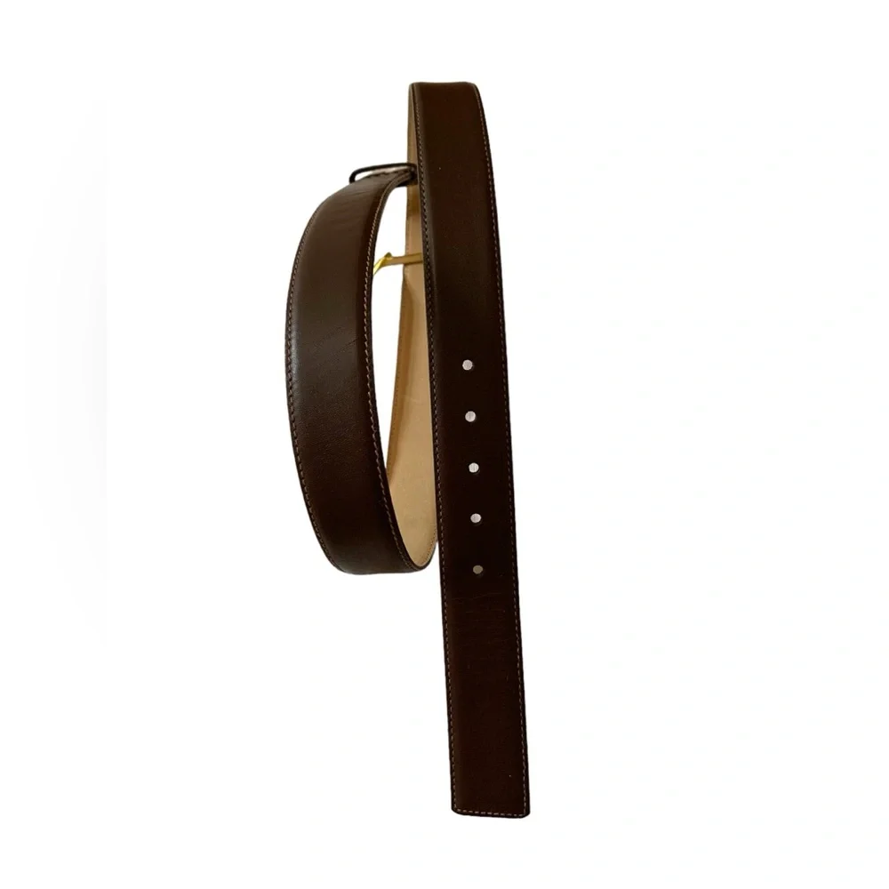 Buxton Soft Touch Cowhide Leather Brown Belt Men’s Size 32 USA style3771…